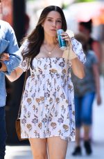 SOPHIA BUSH and Grant Hughes Heading to a Brunch in New York 06/19/2021