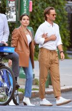 SOPHIA BUSH and Grant Hughes Out in New York 06/16/2021