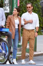 SOPHIA BUSH and Grant Hughes Out in New York 06/16/2021