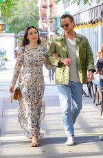 SOPHIA BUSH and Grant Hughes Out in New York 06/18/2021