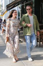 SOPHIA BUSH and Grant Hughes Out in New York 06/18/2021