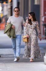 SOPHIA BUSH and Grant Hughes Out in New York 06/18/2021