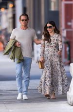 SOPHIA BUSH and Grant Hughes Out in New York 06/18/2021