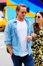 SOPHIA BUSH and Grant Hughes Out in New York 06/20/2021