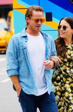 SOPHIA BUSH and Grant Hughes Out in New York 06/20/2021