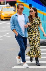 SOPHIA BUSH and Grant Hughes Out in New York 06/20/2021