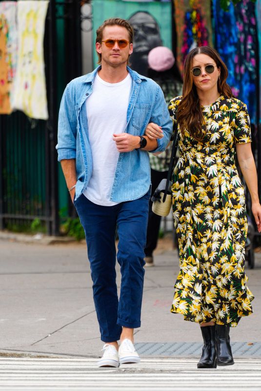 SOPHIA BUSH and Grant Hughes Out in New York 06/20/2021