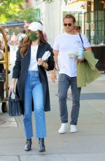 SOPHIA BUSH in Denim Heading to Airport in New York 06/20/2021
