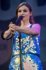 SOPHIE ELLIS-BEXTOR Performs at Pub in the Park at Royal Victoria Park 06/19/2021