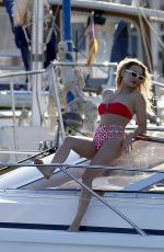 SOPHIE HERMANN in Bikini at a Yacht in Ibiza 06/08/2021