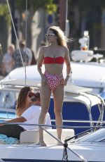 SOPHIE HERMANN in Bikini at a Yacht in Ibiza 06/08/2021