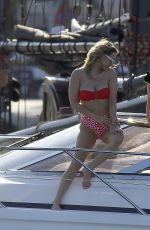 SOPHIE HERMANN in Bikini at a Yacht in Ibiza 06/08/2021
