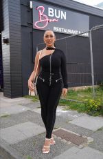 SOPHIE KASAEI at Bun Bun Restaurant in South Shields 06/07/2021