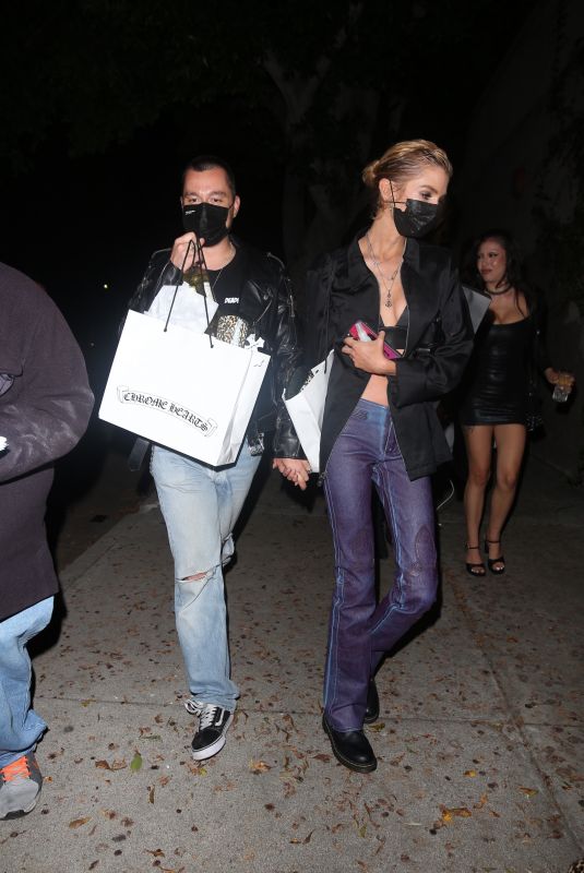 STELLA MAXWELL and JOJO STARK Night Out in West Hollywood 06/10/2021