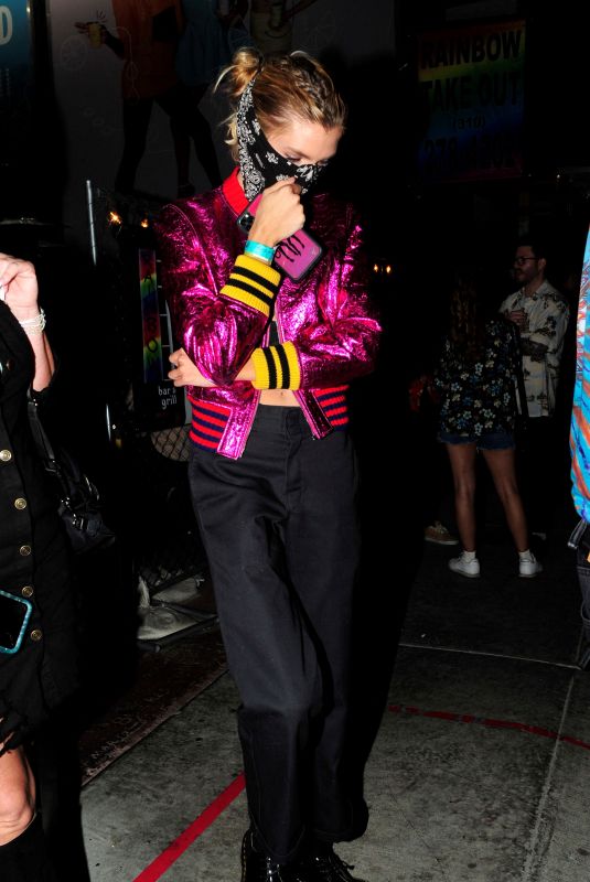STELLA MAXWELL at Rainbow Bar and Grill in West Hollywood 06/25/2021