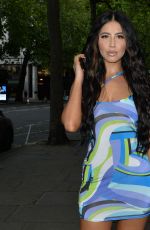 SUMMER MONTEYS-SULLAM and REBECA MARRERO at STK Restaurant in London 06/10/2021