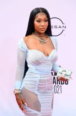 SUMMER WALKER at 2021 BET Awards in Los Angeles 06/27/2021