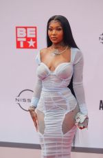 SUMMER WALKER at 2021 BET Awards in Los Angeles 06/27/2021