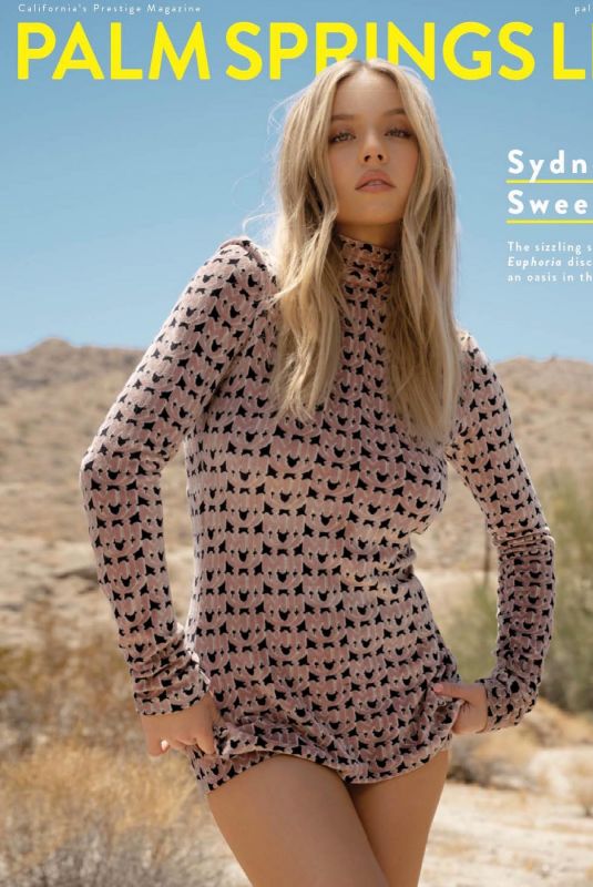 SYDNEY SWEENEY in Palm Springs Life Magazine, June 2021