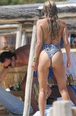 SYLVIE MEIS in a Swimsuit at a Beach in Saint Tropez 06/11/2021