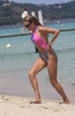 SYLVIE MEIS in a Swimsuit at a Beach in Saint Tropez 06/11/2021