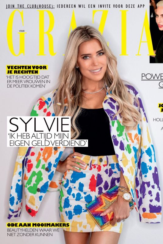 SYLVIE MEIS in Grazia Magazine, Netherlands March 2021