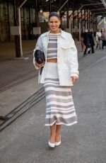 TAHNEE ATKINSON at Afterpay Australian Fashion Week Street Style in Sydney 06/01/2021