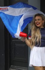 TALLIA STORM at Scotland Viewing Party in London 06/14/2021
