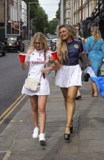 TALLIA STORM at Scotland Viewing Party in London 06/14/2021