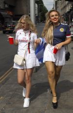 TALLIA STORM at Scotland Viewing Party in London 06/14/2021