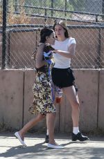 TALLULAH and SCOUT WILLIS Out for Coffee in Los Angeles 06/26/2021
