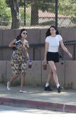 TALLULAH and SCOUT WILLIS Out for Coffee in Los Angeles 06/26/2021