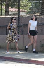 TALLULAH and SCOUT WILLIS Out for Coffee in Los Angeles 06/26/2021