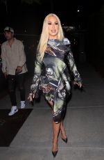 TANA MONGEAU at Boa Steakhouse in West Hollywood 06/18/2021