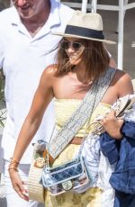 TAYLOR HILL in Bikini at a Boat in Positano 06/27/2021