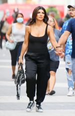 TERESA GIUDICE and Louie Ruelas Out Shopping in New York 06/25/2021