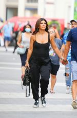 TERESA GIUDICE and Louie Ruelas Out Shopping in New York 06/25/2021