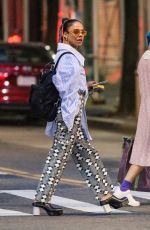 TESSA THOMPSON Out with a Friend in New York 06/02/2021