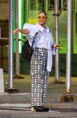 TESSA THOMPSON Out with a Friend in New York 06/02/2021