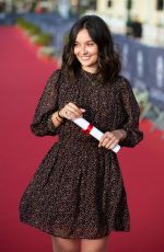 TIPHAINE HAAS at 35th Cabourg Film Festival 06/11/2021