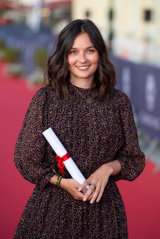 TIPHAINE HAAS at 35th Cabourg Film Festival 06/11/2021