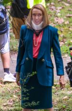 TONI COLLETTE on the Set of The Staircase in Atlanta 06/10/2021