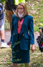 TONI COLLETTE on the Set of The Staircase in Atlanta 06/10/2021