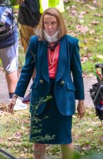 TONI COLLETTE on the Set of The Staircase in Atlanta 06/10/2021