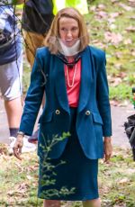 TONI COLLETTE on the Set of The Staircase in Atlanta 06/10/2021