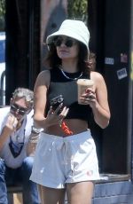 VANESSA HUDGENS and GG MAGREE at a Farmers Market in Los Angeles 06/26/2021