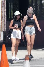 VANESSA HUDGENS and GG MAGREE at a Farmers Market in Los Angeles 06/26/2021
