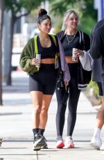 VANESSA HUDGENS and GG MAGREE at a Gym in West Hollywood 06/03/2021