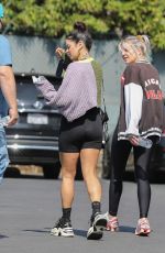 VANESSA HUDGENS and GG MAGREE at a Gym in West Hollywood 06/03/2021