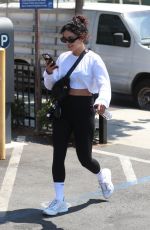 VANESSA HUDGENS and GG MAGREE at DogPound Gym in West Hollywood 06/28/2021